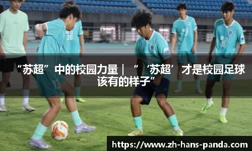 “苏超”中的校园力量｜“‘苏超’才是校园足球该有的样子”